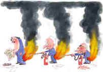Liar, Liar.... Cartoon by Nicholson