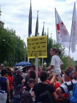 Australian City Crowd