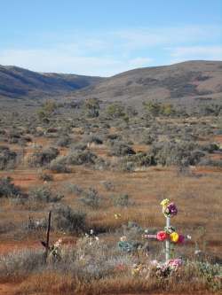 Roadside Grave Flinders Ranges